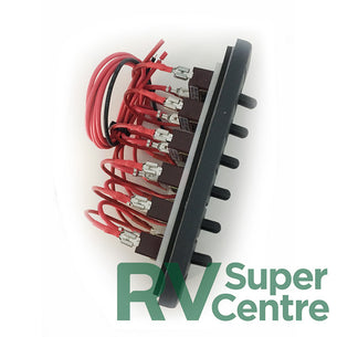 Connex RV Switch Panel 6-Way 12V***