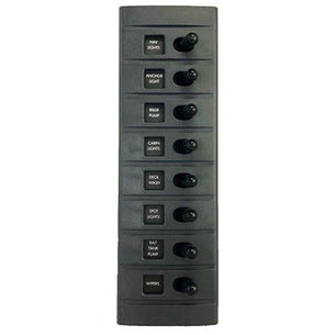 Connex RV Switch Panel 8-Way 12V***