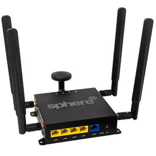 Sphere CAT6 4G WiFi Router with GPS