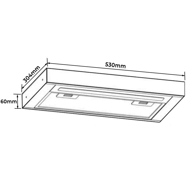 Sphere TCR-002 Slide Soft Touch Rangehood 12V