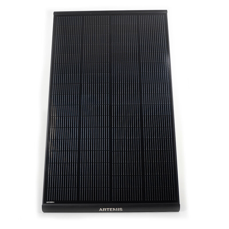 Artemis BLACK 200W Solar Panel with Mounting Brackets