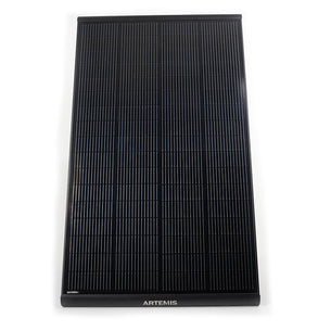 Artemis BLACK 200W Solar Panel with Mounting Brackets