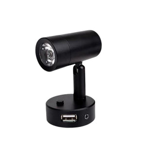 Frilight MiniTube Reading Light with USB Black