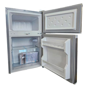 Challenger Fridge/Freezer Silver 12/24V - 85L