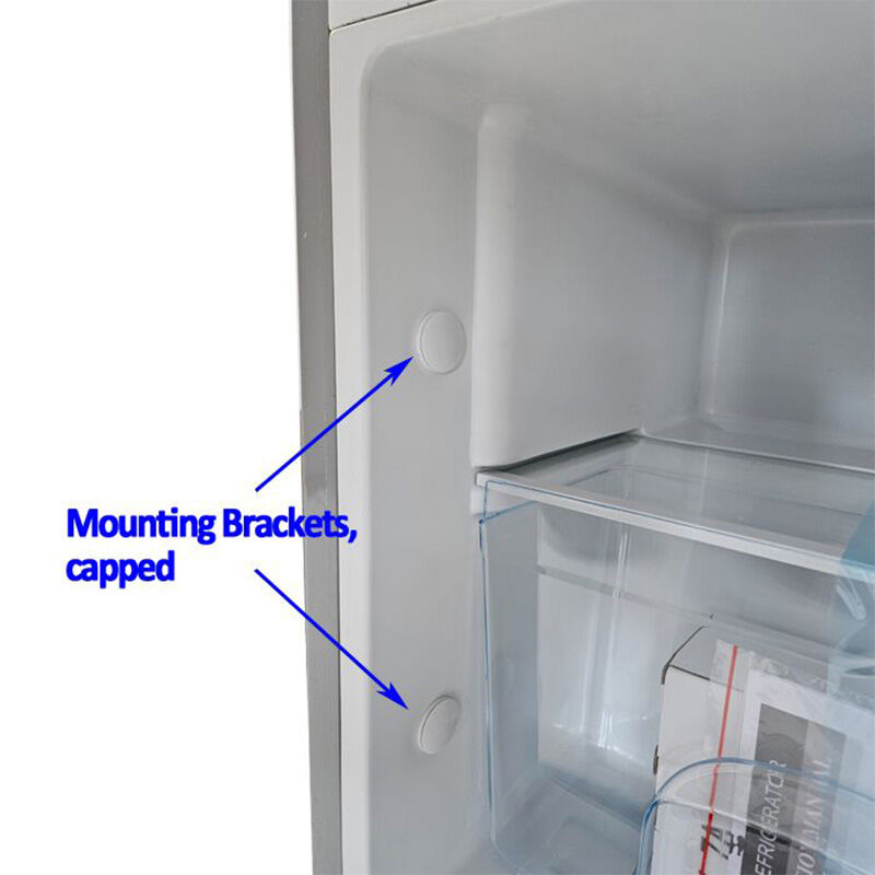 Challenger Fridge/Freezer Silver 12/24V - 85L