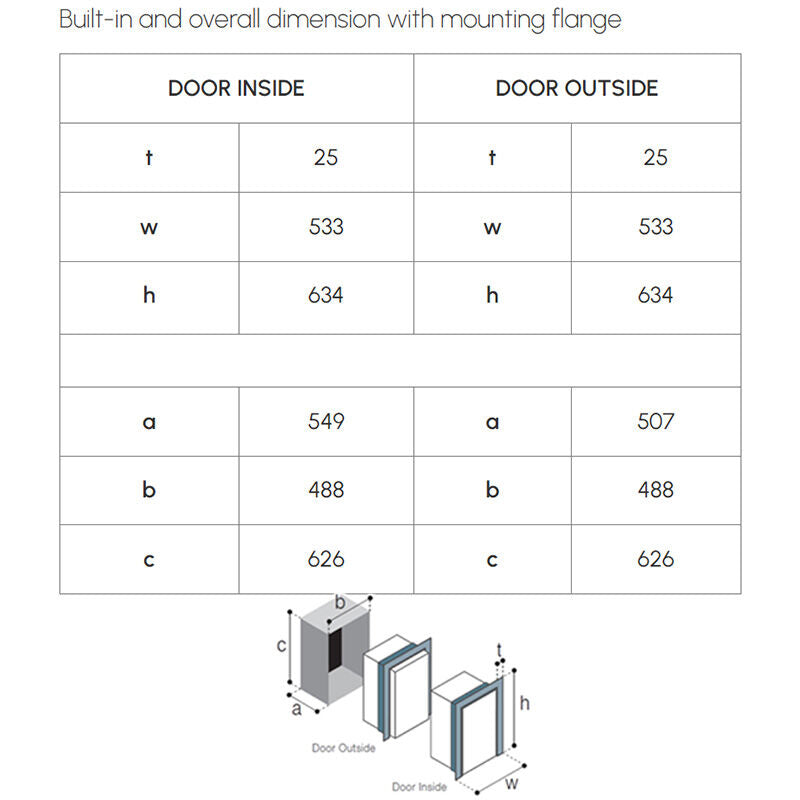 Vitrifrigo C90I DX Fridge/Freezer with Chromelock 12/24V - 90L