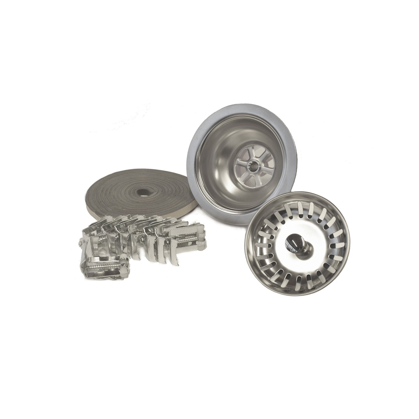 NCE Square Sink and Drainer 605 x 440mm