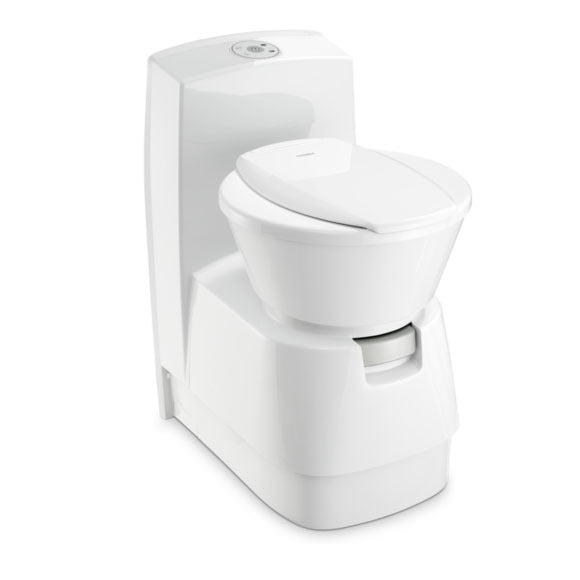 Dometic CTS4110 Swivel Cassette Toilet with Porcelain Bowl (no door)