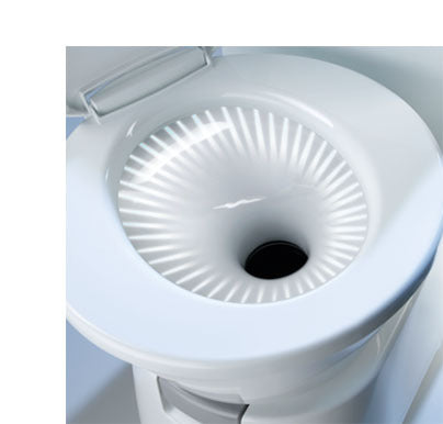 Dometic CTS4110 Swivel Cassette Toilet with Porcelain Bowl (no door)