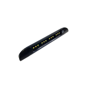 Coast RV Slimline Dual Colour Awning Light 20cm Black