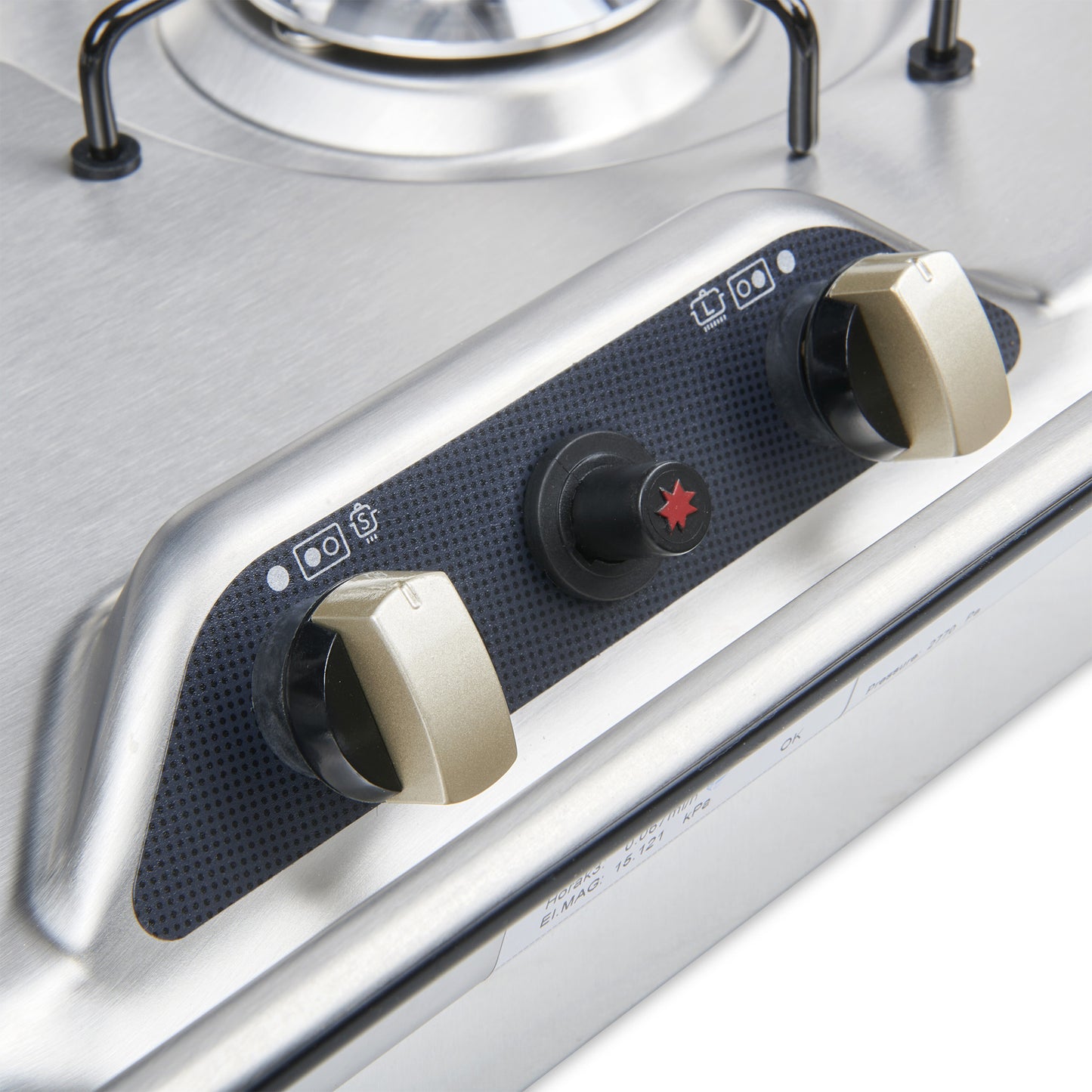 Dometic 2 Burner Hob with Glass Lid - Piezo Ignition