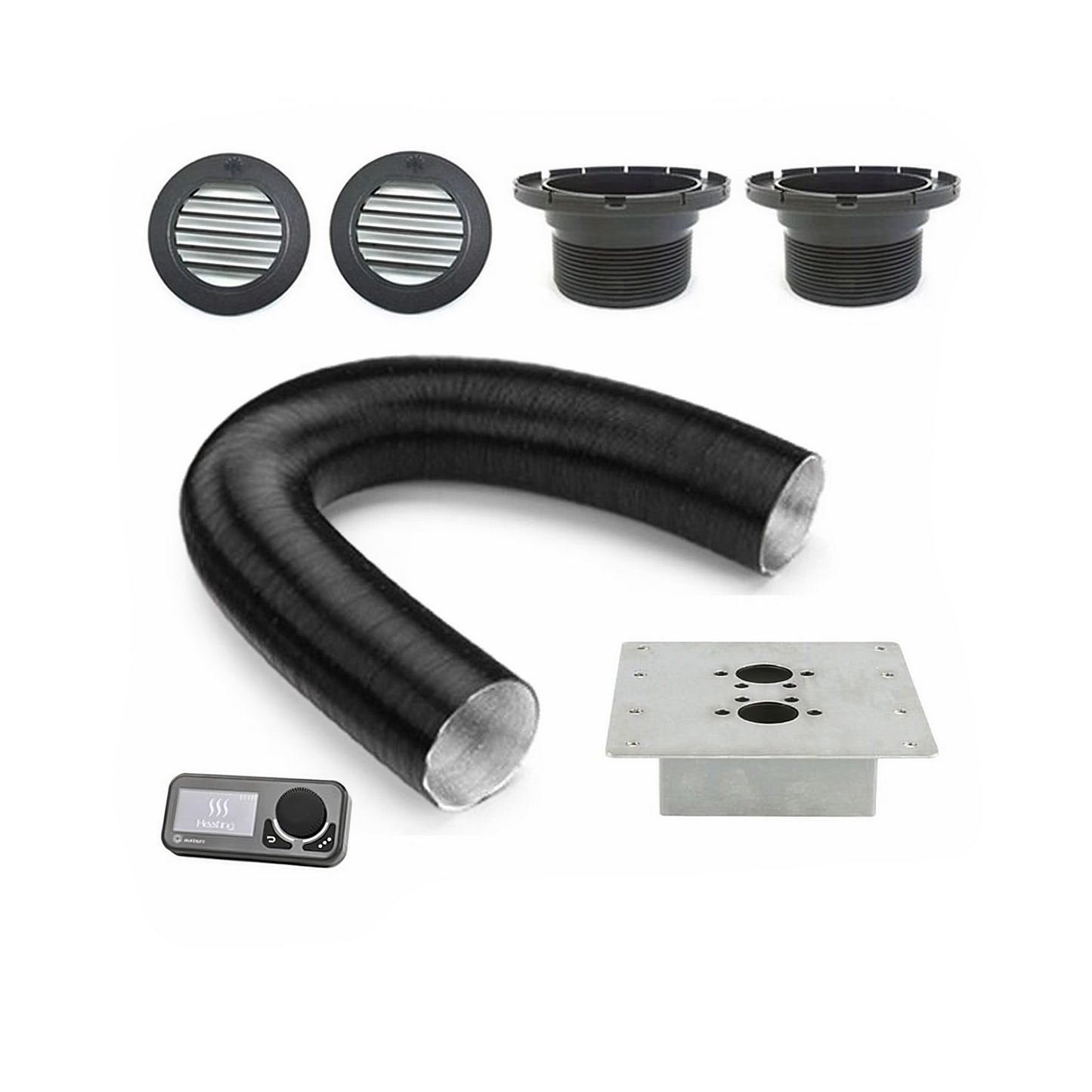 Autoterm 2D Diesel Heater with Single RV Outlet Kit - 12V