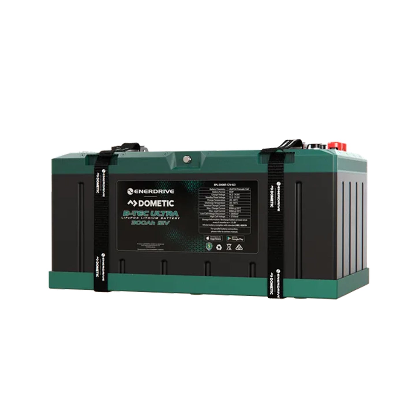 Enerdrive B-TEC G3 Ultra Lithium Battery 12V/300AH