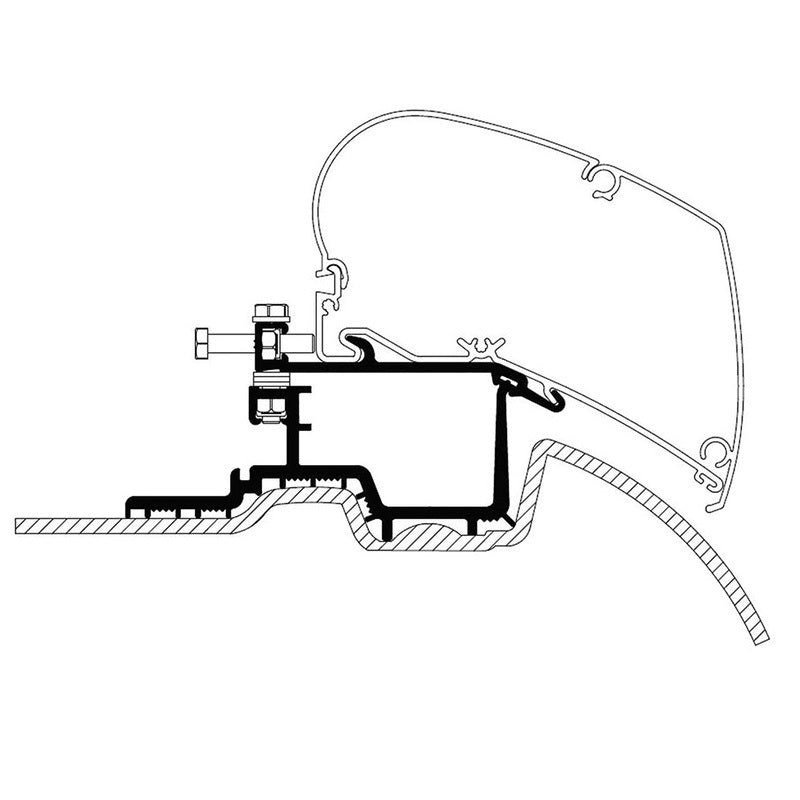 Thule 6200/6300 Roof Awning Mounting Kit