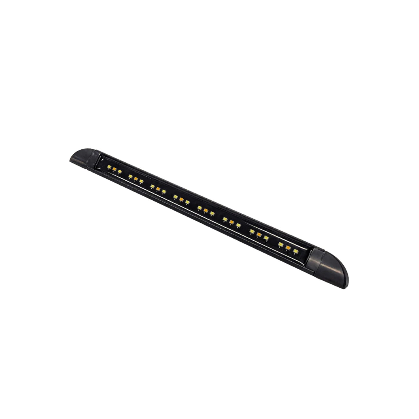 Coast RV Slimline Dual Colour Awning Light 30cm Black