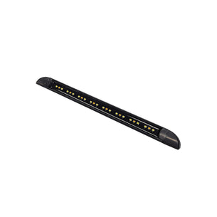 Coast RV Slimline Dual Colour Awning Light 30cm Black