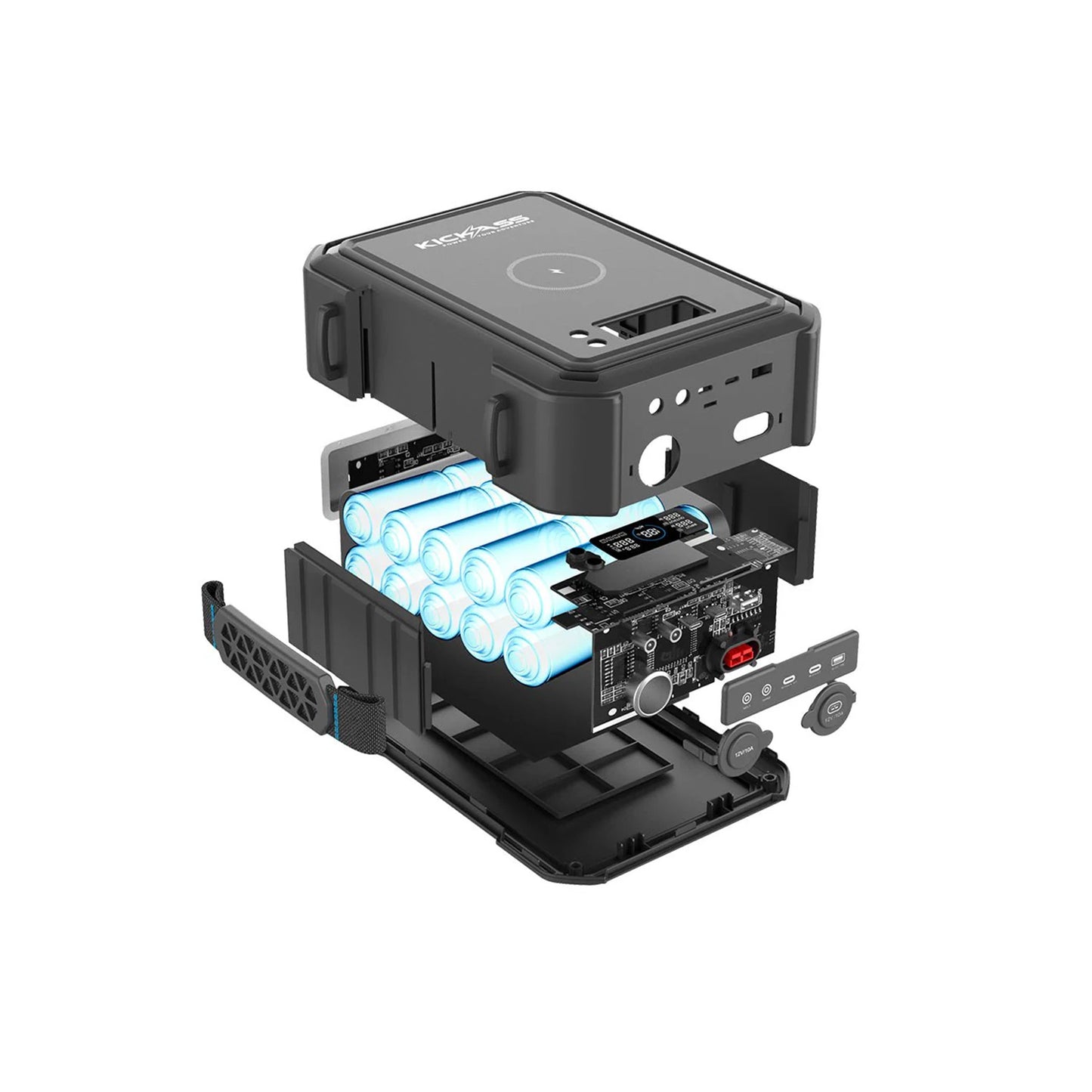 KickAss KickCharge Portable Power Station 380Wh