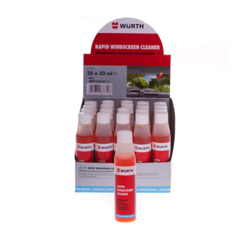 Wurth Rapid Windscreen Cleaner 32ml