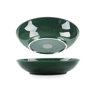 Silwy Magnetic Porcelain Bowl 25cm Forest Green 2pk