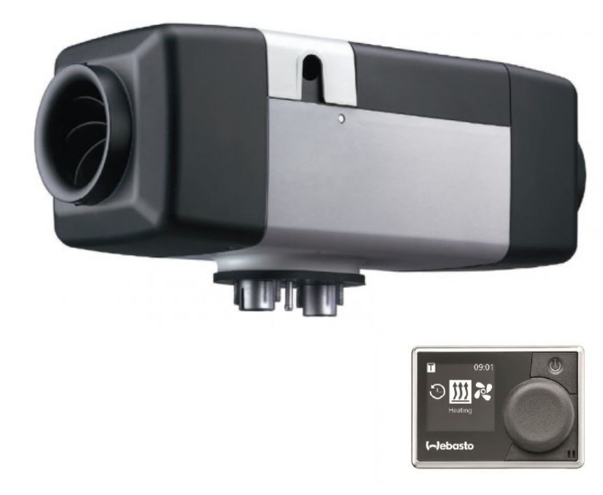 Webasto 2000STC1 Diesel Heater RV Kit Digital Control - 1 Outlet 2KW