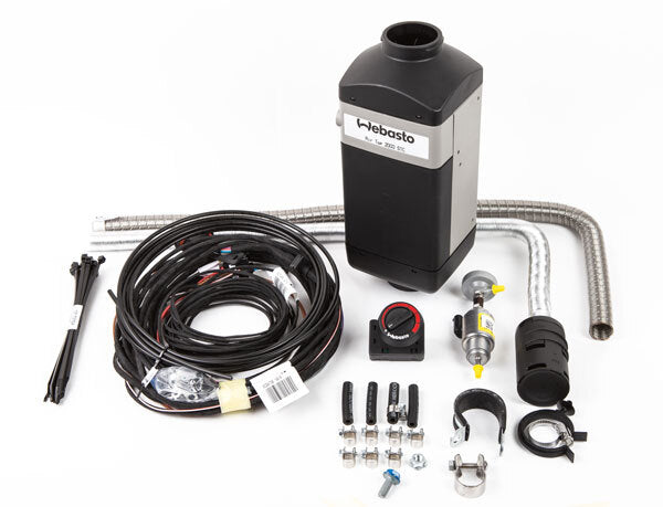 Webasto 2000STC1 Diesel Heater RV Kit Rotary Control - 1 Outlet 2KW