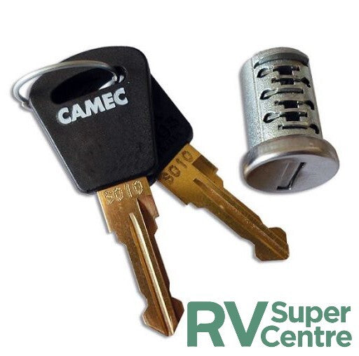 Camec Door Part - 3 Point Handle/Lock Barrell and Key