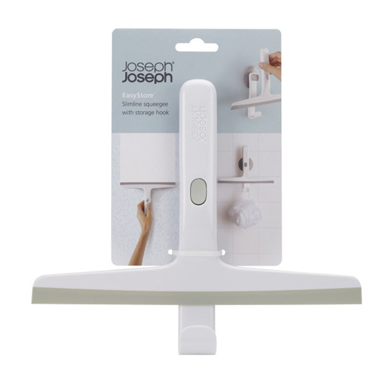 Joseph EasyStore Slimline Squeegee with Storage Hook Grey
