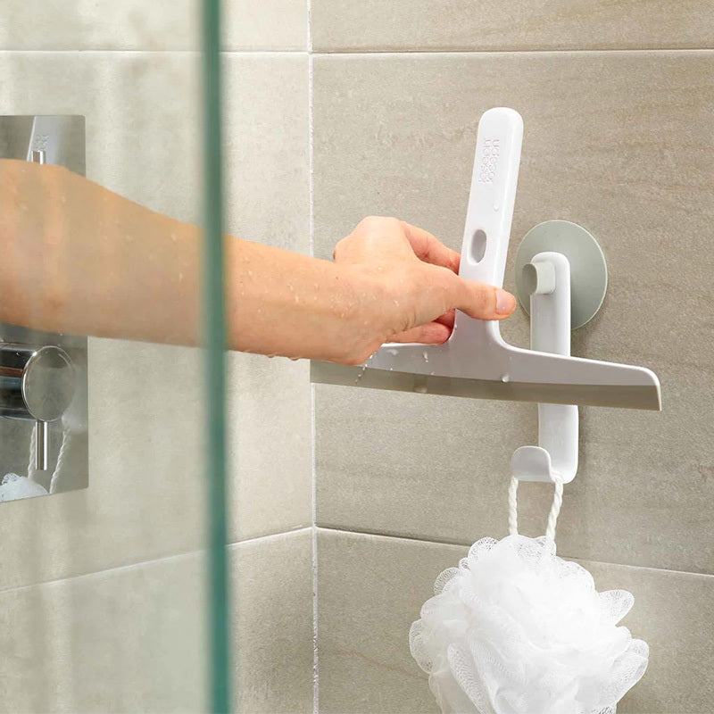 Joseph EasyStore Slimline Squeegee with Storage Hook Grey