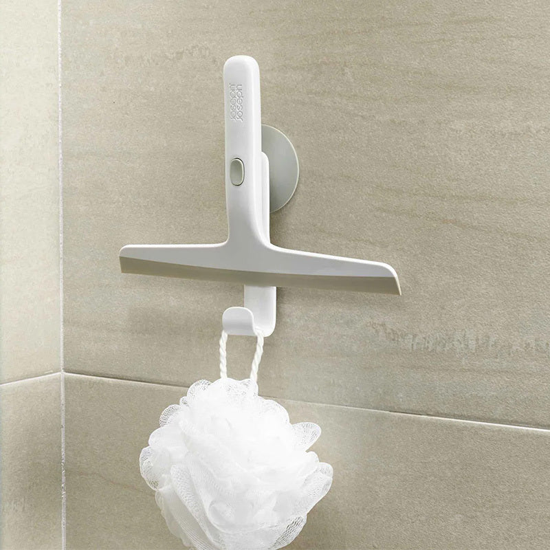 Joseph EasyStore Slimline Squeegee with Storage Hook Grey