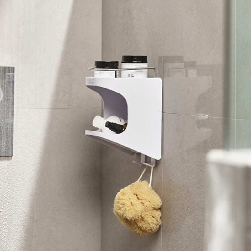 Joseph Capsule Compact 2 Tier Shower Shelf White