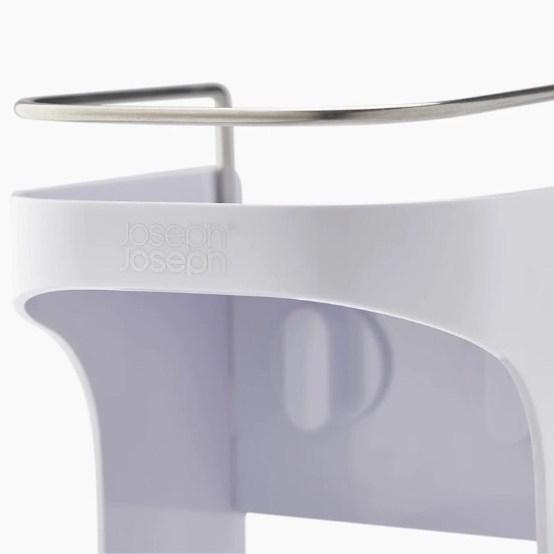 Joseph Capsule Compact 2 Tier Shower Shelf White