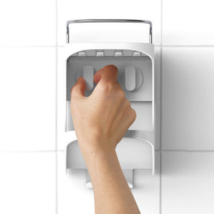 Joseph Capsule Compact 2 Tier Shower Shelf White