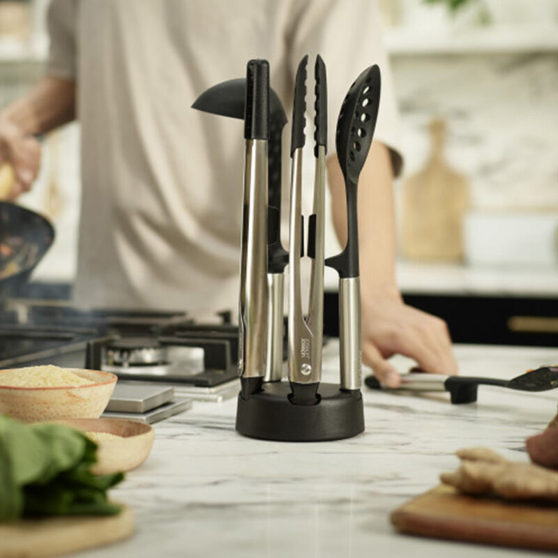 Joseph Elevate Fusion 5 Utensil Set with Stand