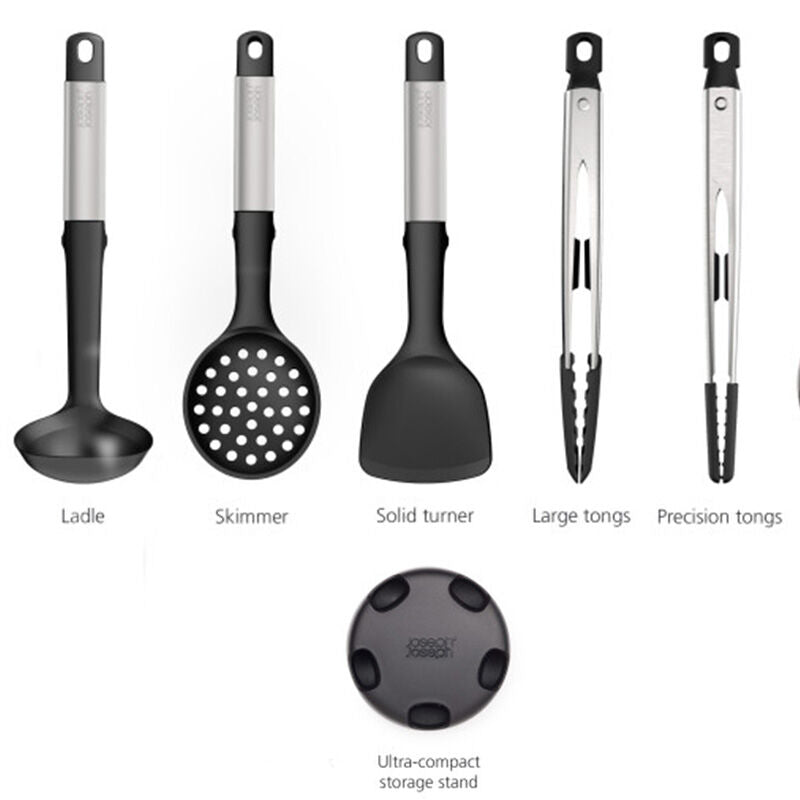 Joseph Elevate Fusion 5 Utensil Set with Stand