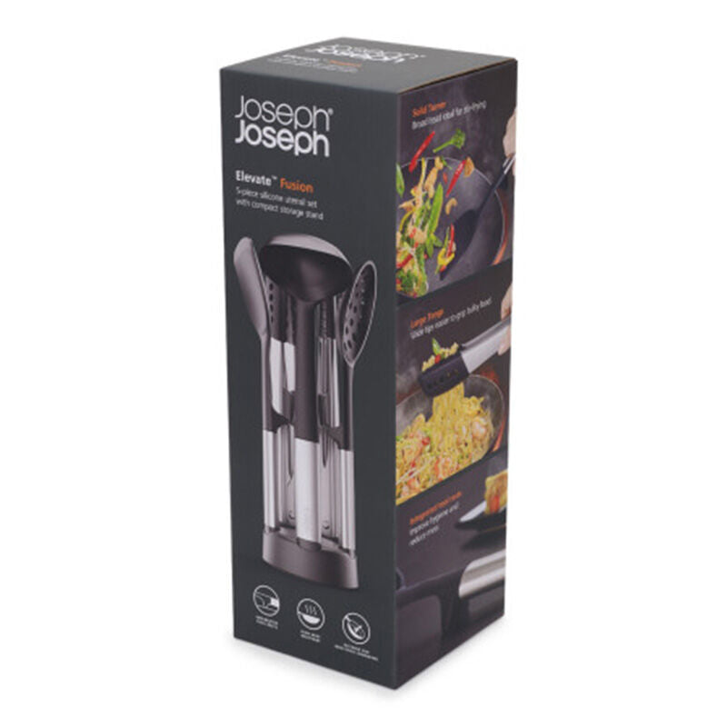 Joseph Elevate Fusion 5 Utensil Set with Stand