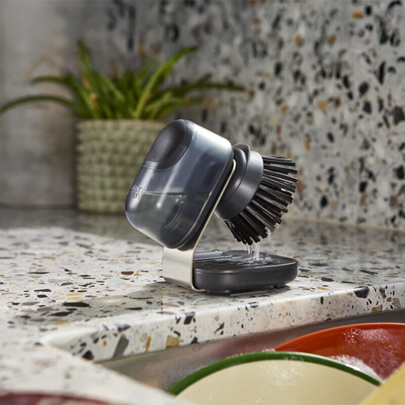 Joseph SinkTech Palm Dish Brush and Stand