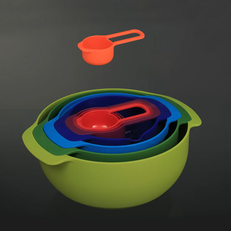Joseph Nest 9 Piece Food Prep Set - Rainbow
