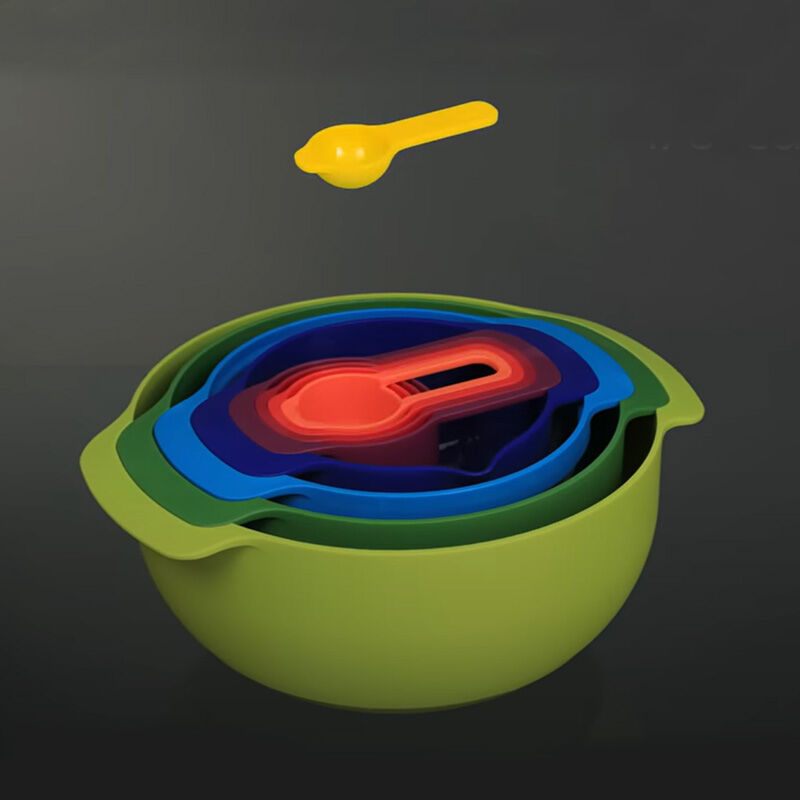 Joseph Nest 9 Piece Food Prep Set - Rainbow