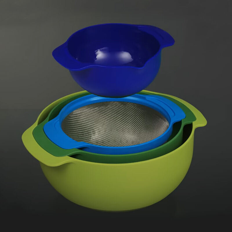 Joseph Nest 9 Piece Food Prep Set - Rainbow