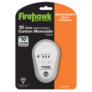 Firehawk Carbon Monoxide Alarm
