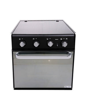 Thetford Triplex Oven/Grill with 3 Burner Hob Mirror Finish