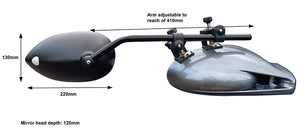 Milenco Platinum Aero Towing Mirror 2pk