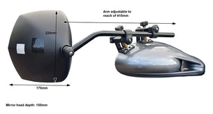 Milenco Platinum Grand Aero Mirror 2pk