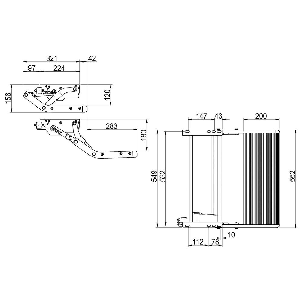 Thule V10 Pull-Out Step Single