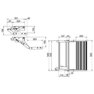 Thule V10 Pull-Out Step Single