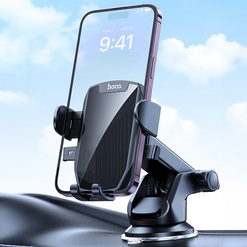 HOCO Quick-Lock Pro Phone Holder Dash/Glass Mounted