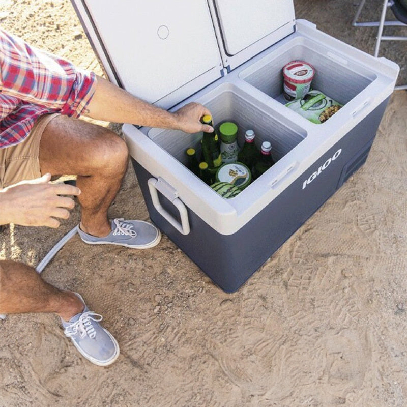 IGLOO ICF80 Portable Fridge/Freezer Dual Zone - 80L