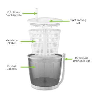 Sphere EcoSpin Portable Washer 2L
