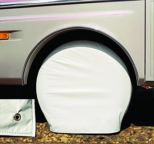 ADCO Tyvek Tyre Guard to Suit 30"- 32" Width Tyres - White