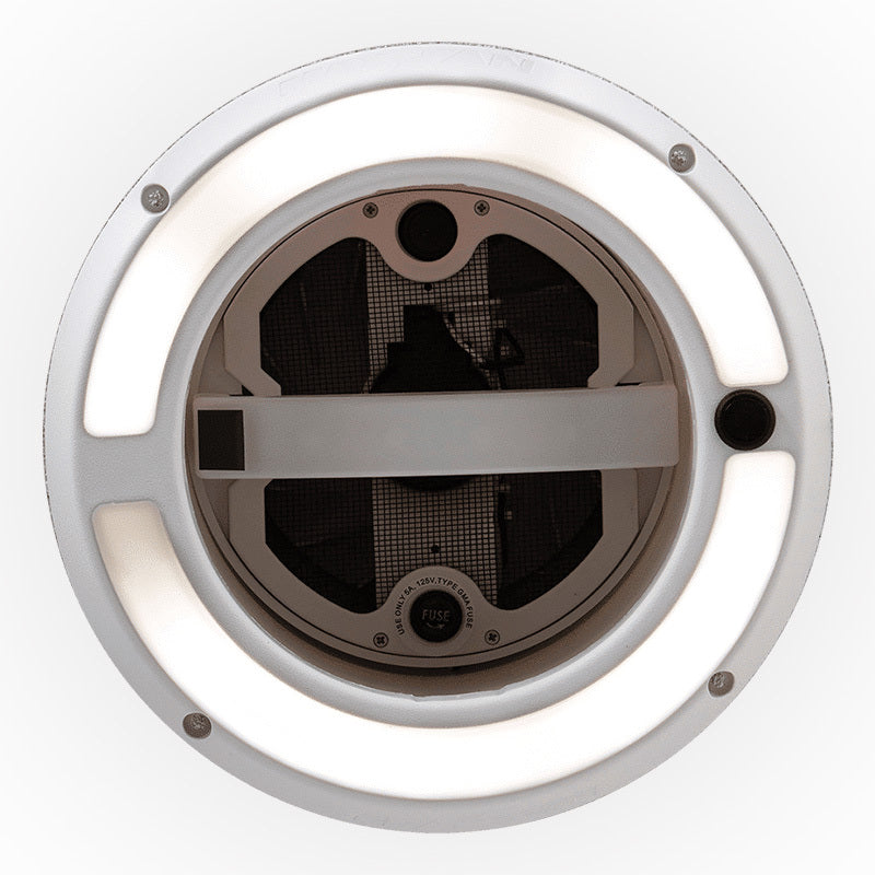 MaxxAir Maxxfan Dome Plus 6" LED Vent with Fan